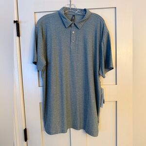 Vouri Mist Heather Strato Tech Polo